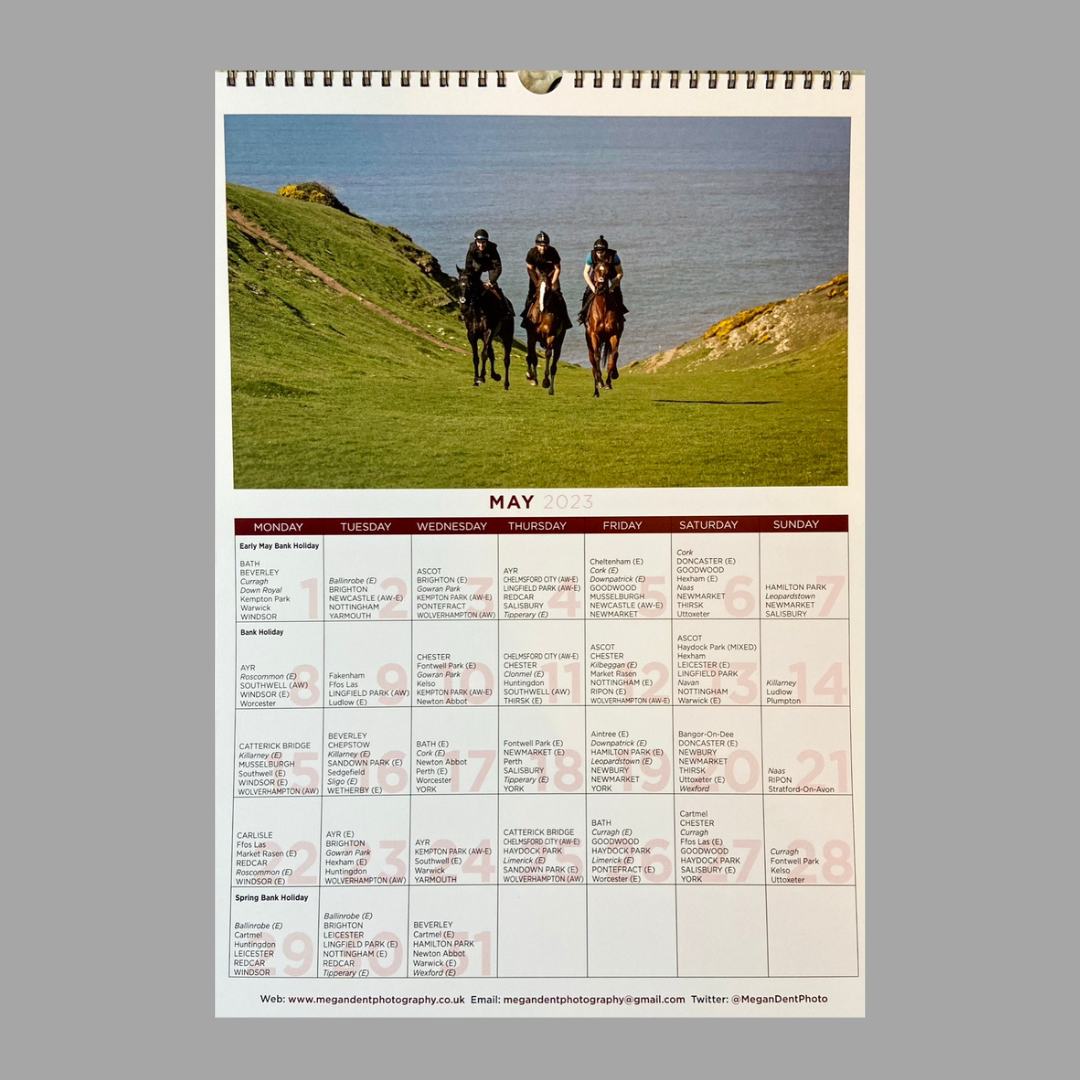 2024 Racing Calendar — Megan Dent Photography
