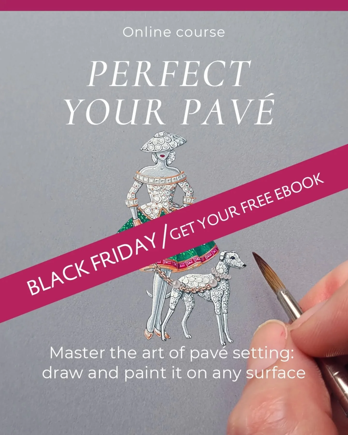 🎁 Comment PAVE LINK pour apprendre à maîtriser le sertissage pavé et recevoir votre e-book gratuit.

Un beau design peut être gâché par un pavé mal dessiné, l'erreur la plus courante chez les designers débutants. Le résultat : un croquis r