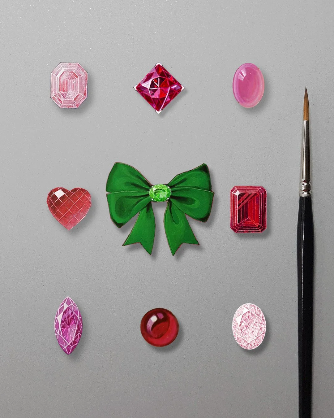 🌟Comment GOUACHE LINK if you'd like to learn the basics of jewelry illustration with gouache with us. ⁠
⁠
We&rsquo;re H&eacute;l&egrave;ne &amp; Jeanne, and we&rsquo;ve been working as high jewelry designers and gouache painters for the biggest luxu