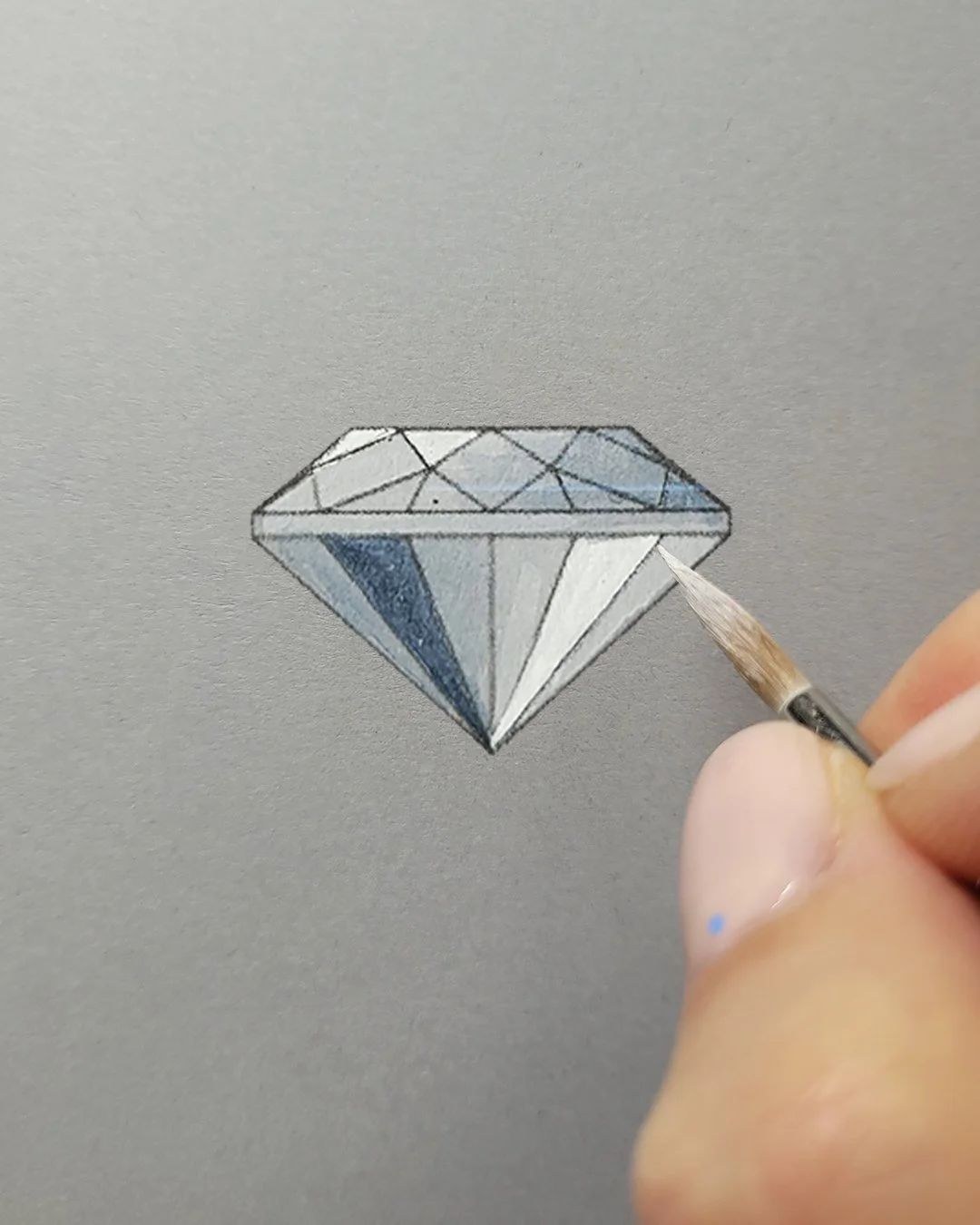Cours de gouaché de diamant 