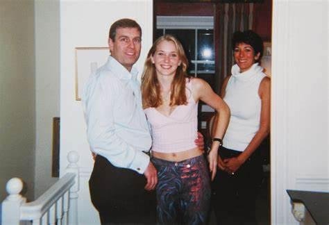  Photo of Virginia Giuffre and Prince Andrew. Taken in 2001 