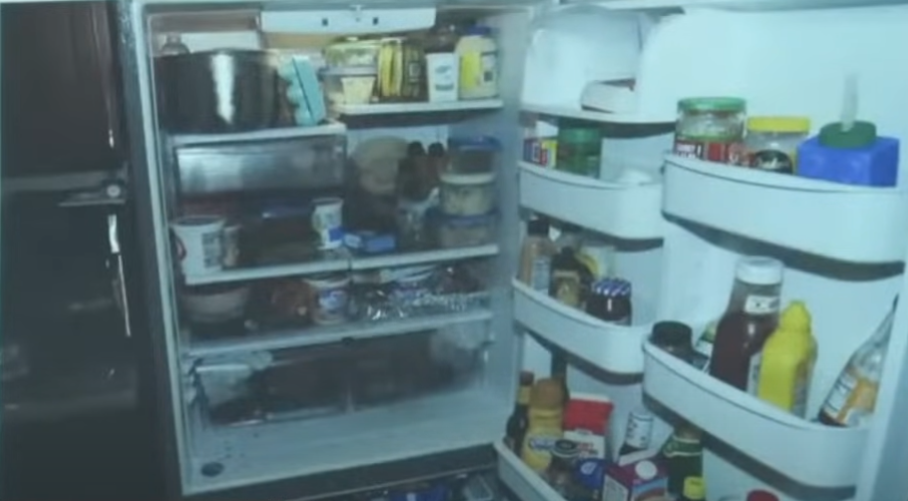  Fridge full of food that Timothy can’t access 