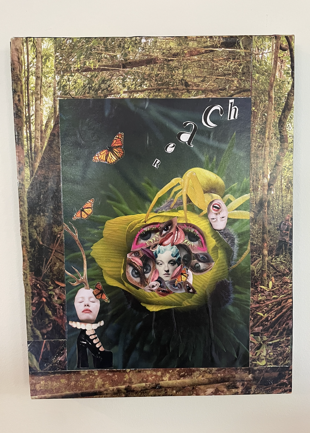 Fantastical floral forest