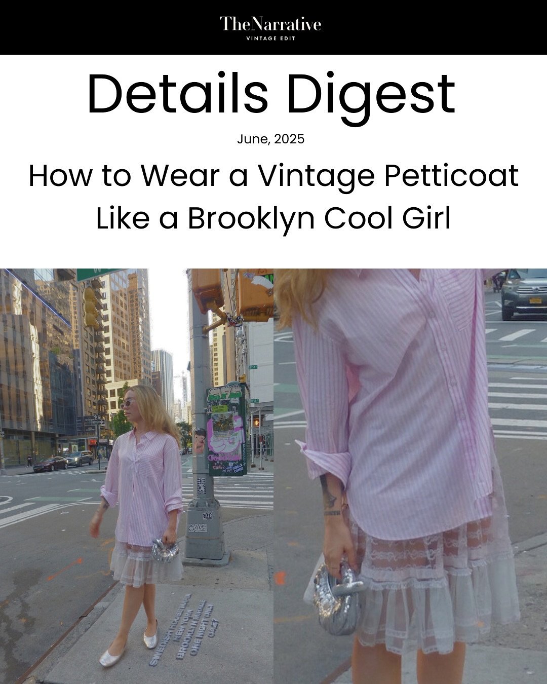 🎊Details Digest is back🎉
⠀⠀⠀⠀⠀⠀⠀⠀⠀
After a lil hiatus we are proud to share that Details Digest is returning to our website alongside editor Sarah Marilyn who will be sharing deep dives on fashion history &amp; insider tips behind the season&rsquo;