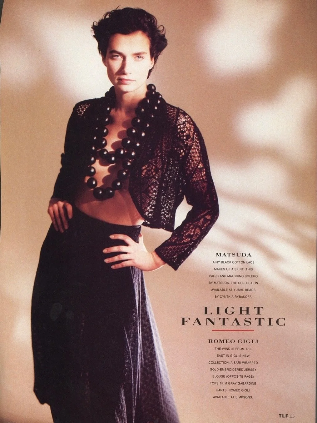 Vogue Magazine, 1989 ⏩️ today
⠀⠀⠀⠀⠀⠀⠀⠀⠀
Recreating @cynthiarybakoff editorials defined by her now archival jewelry styled with pieces for our vintage collection. 
⠀⠀⠀⠀⠀⠀⠀⠀⠀
⚫️Fall 1988 hand-carved balsa wood maximalist beaded necklaces. Signed first 