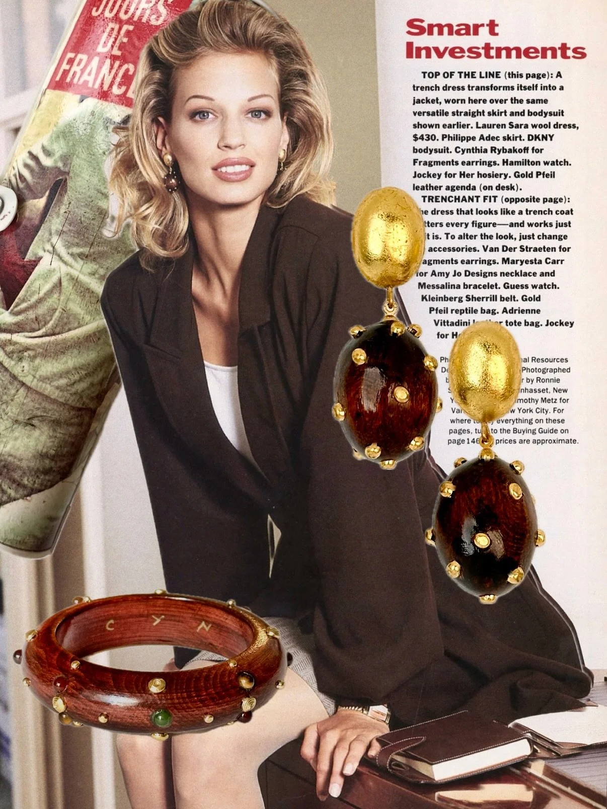 Smart Investments✨💼
⠀⠀⠀⠀⠀⠀⠀⠀⠀
Archival @cynthiarybakoff 1990s hand‑carved jewelry from basswood and stained red mahogany meets irresistible, collectible vintage from @thenarrativevintage collection
⠀⠀⠀⠀⠀⠀⠀⠀⠀
Shop now at thenarrativevintage.com