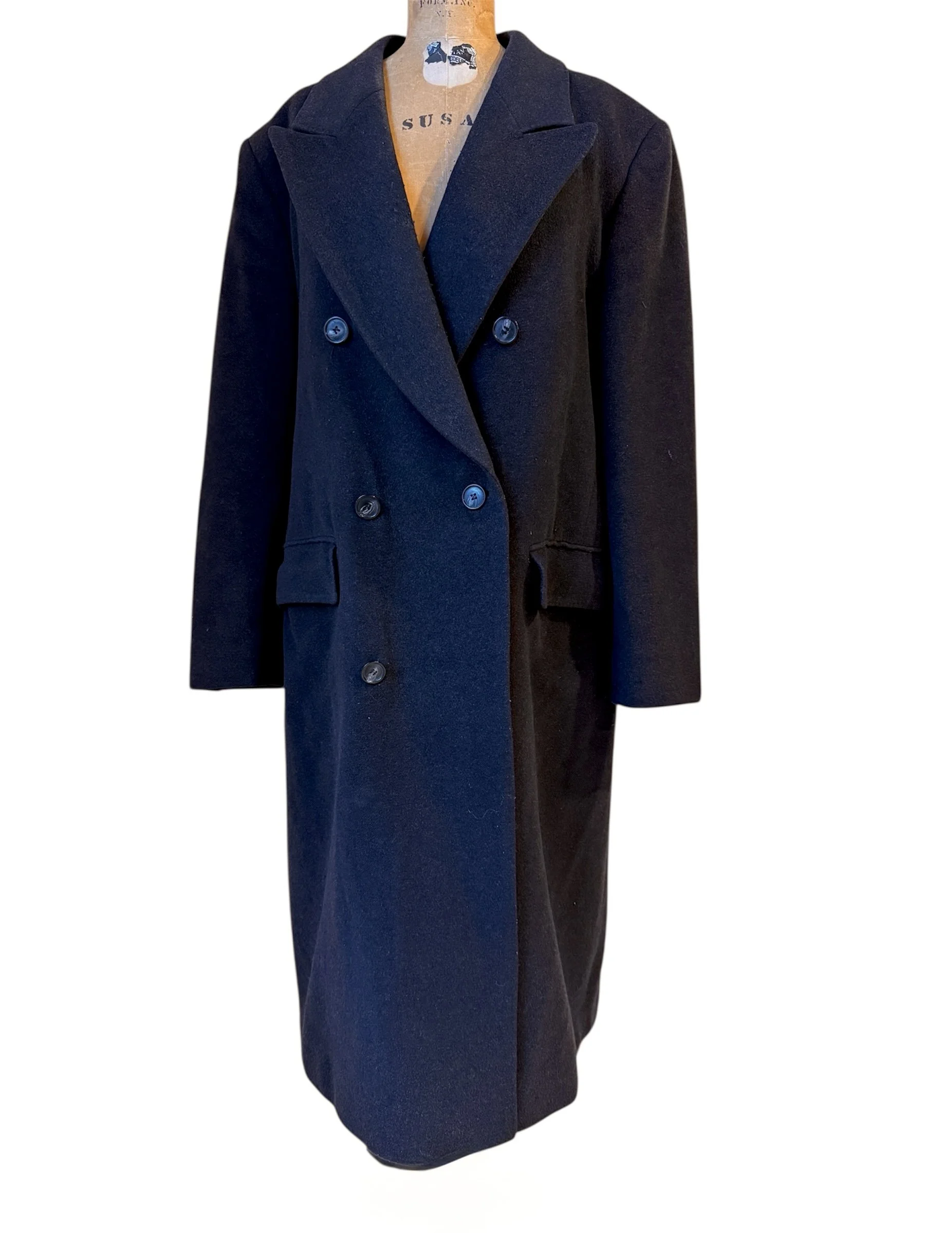 Vintage Hungarian Wool Coat