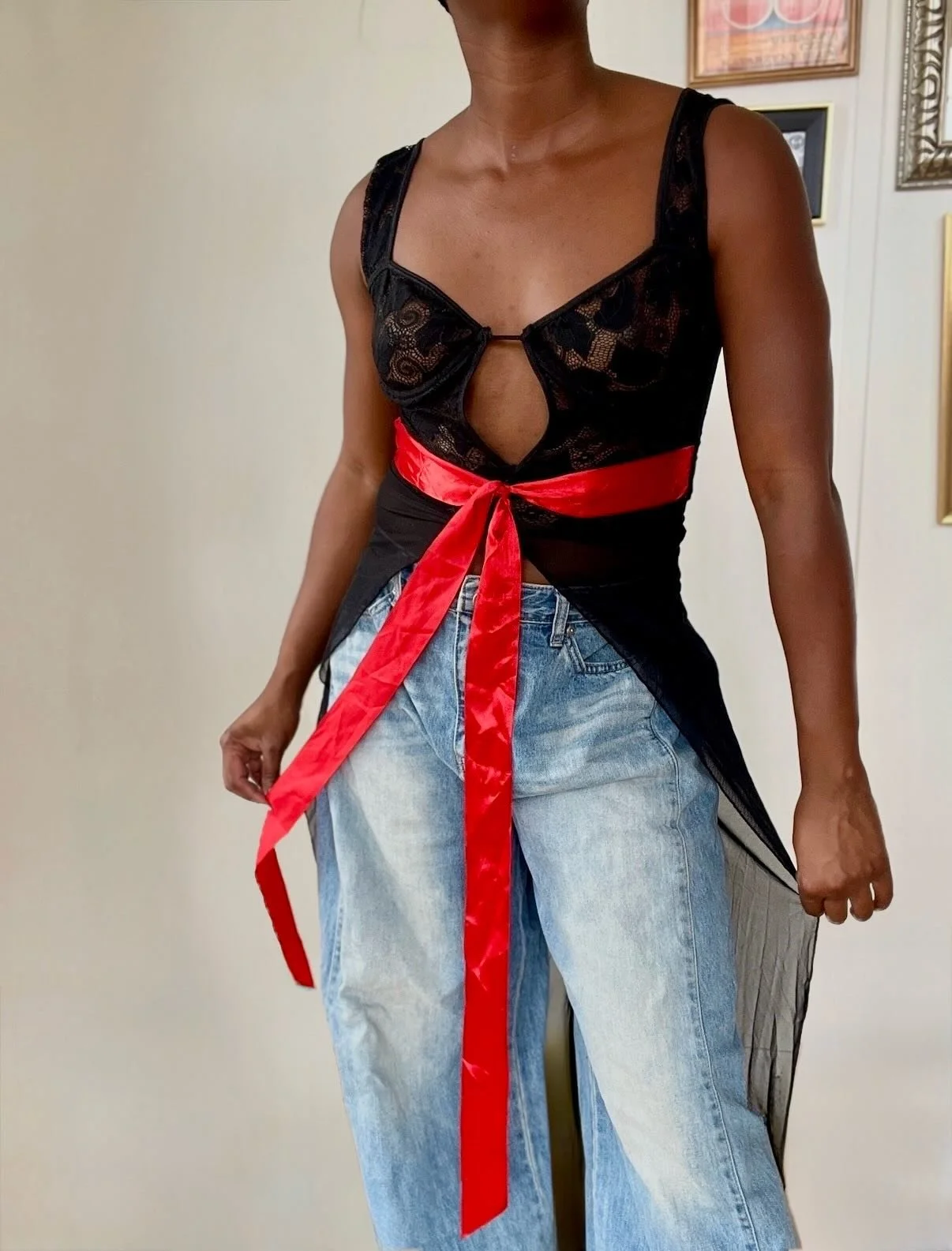 Coming to The Love Club Edit: Vintage lace &amp; satin bow corset duster&hearts;️
⠀⠀⠀⠀⠀⠀⠀⠀⠀
Shop the Vintage Edit next Thursday 2.12 @marmaladefreshclothing for our Galentines Social💌RSVP in bio to secure your spot!