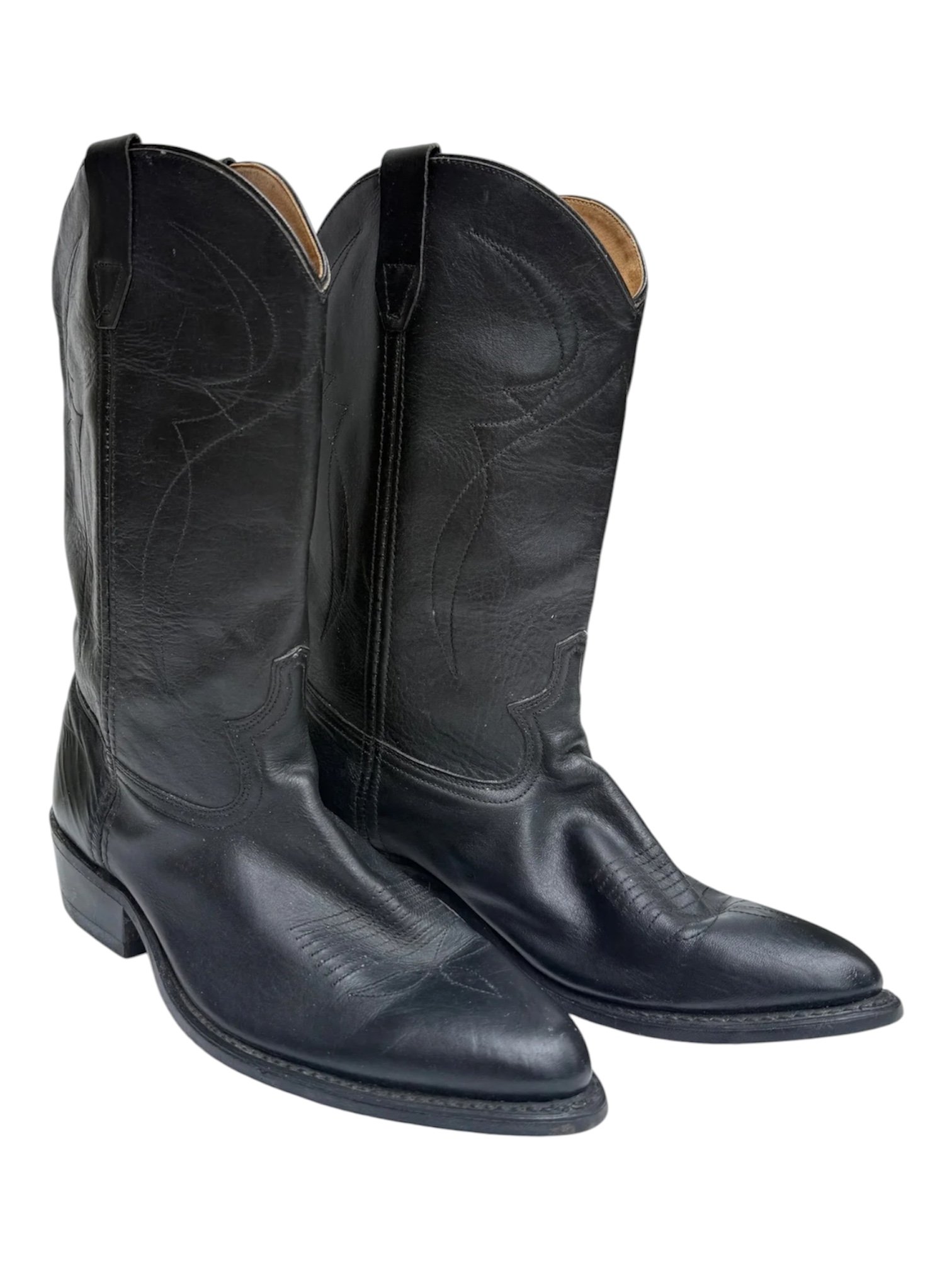 Midnight Leather Boots
