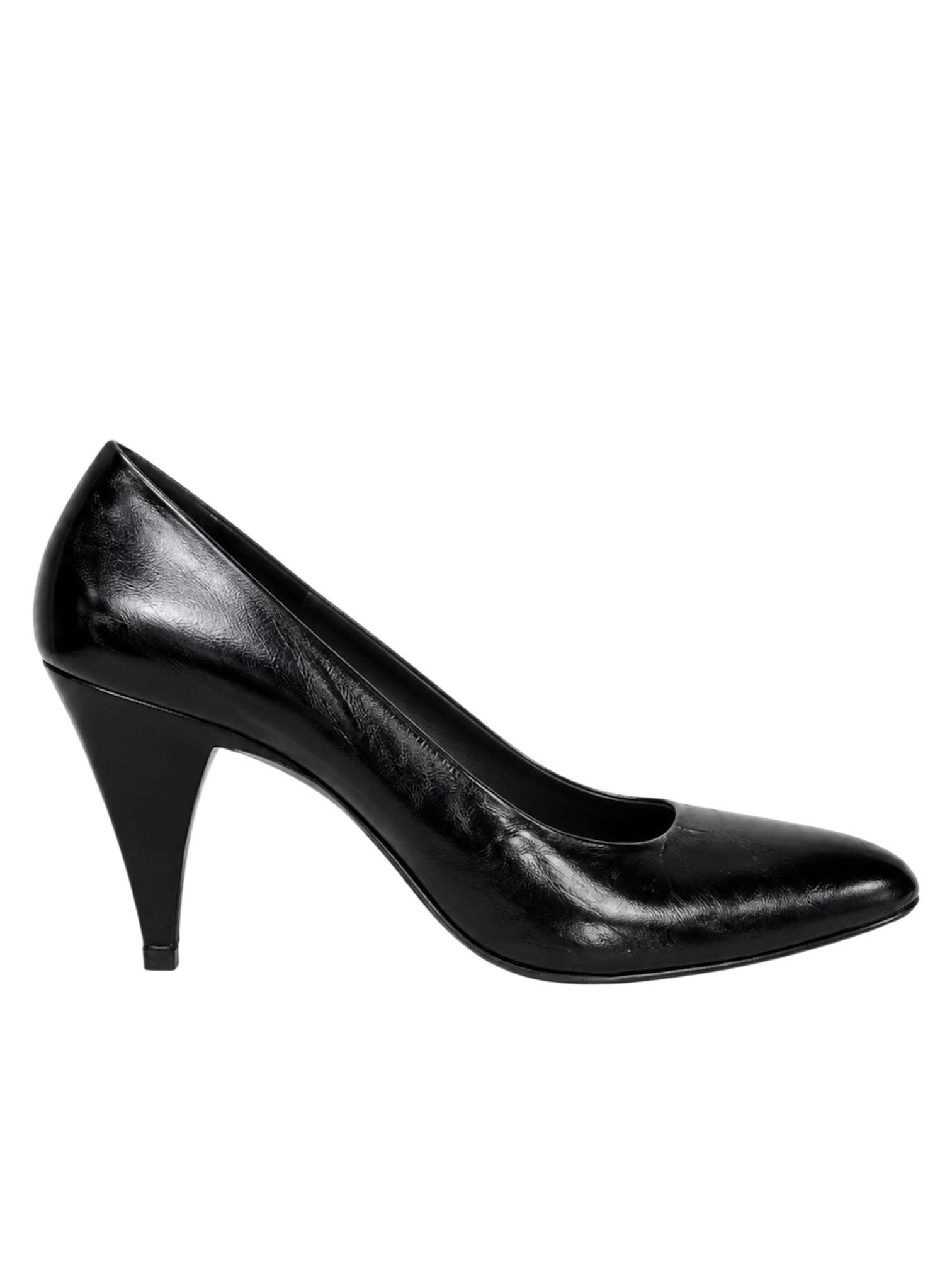Vintage 90s/00s Charles Jourdan Black Leather Pumps