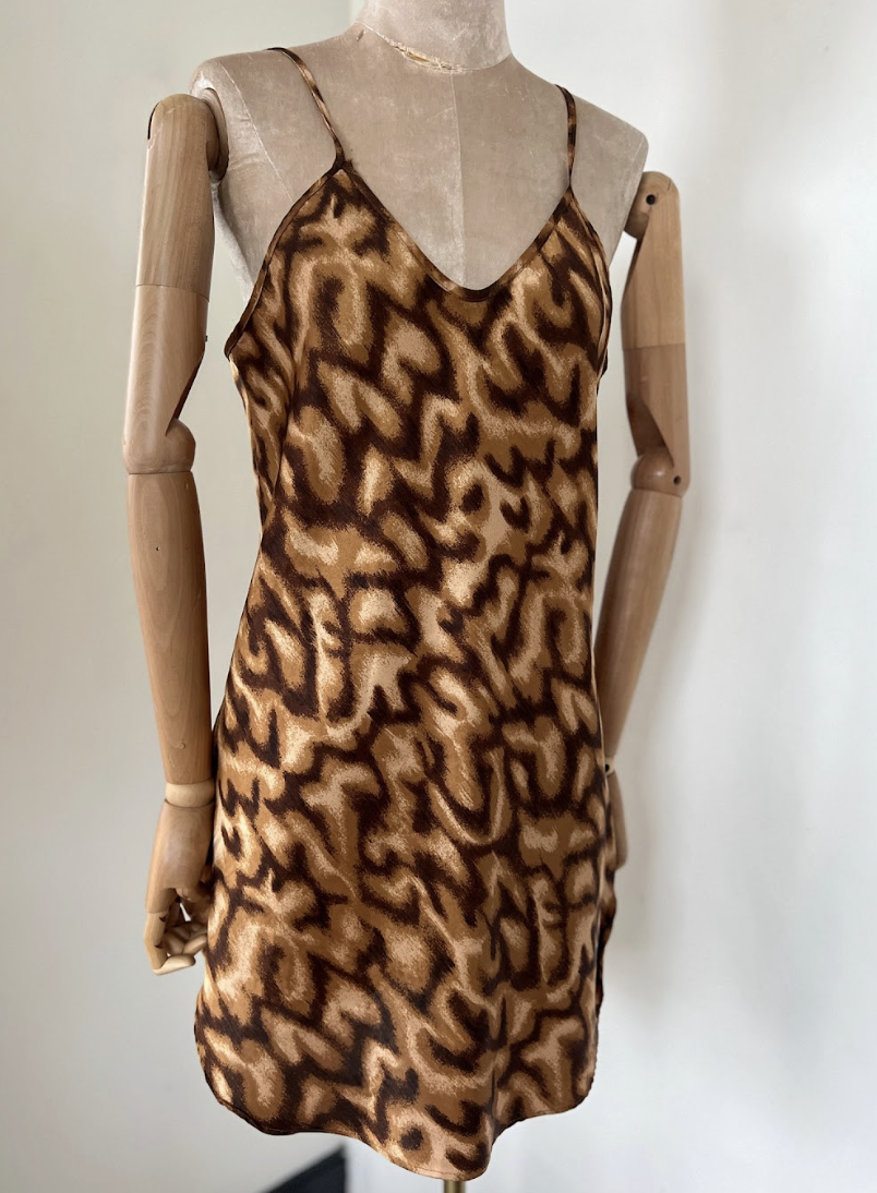 Vintage Jungle Slip Dress