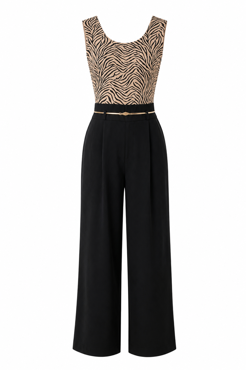 90s Zebra jumpsuit