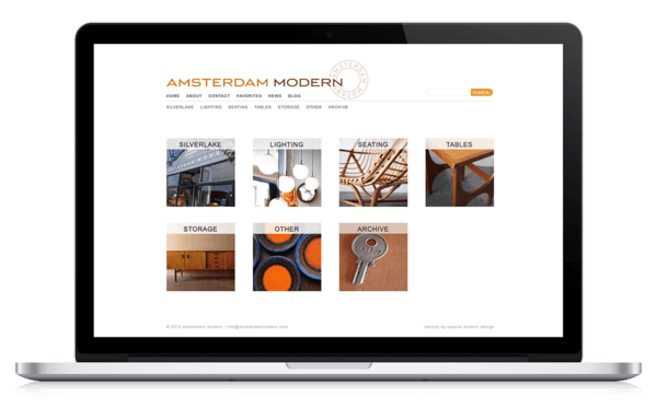Amsterdam Modern Website