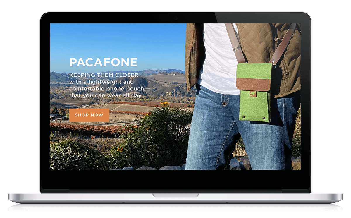 pacafone website homepage