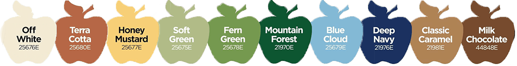 muted colors for wooden boxes