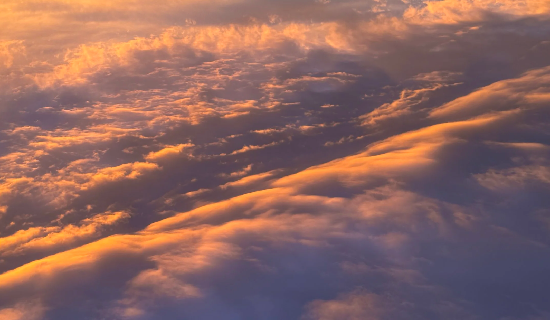 December Sunrise Clouds Uplifting Healing