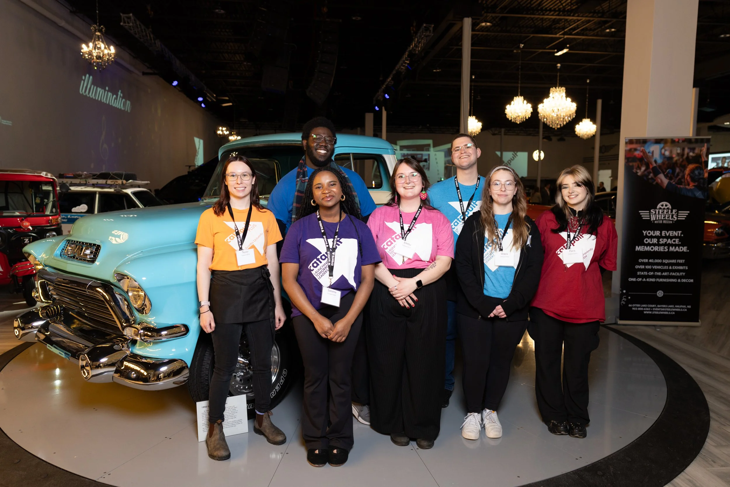 Catapult youth volunteers