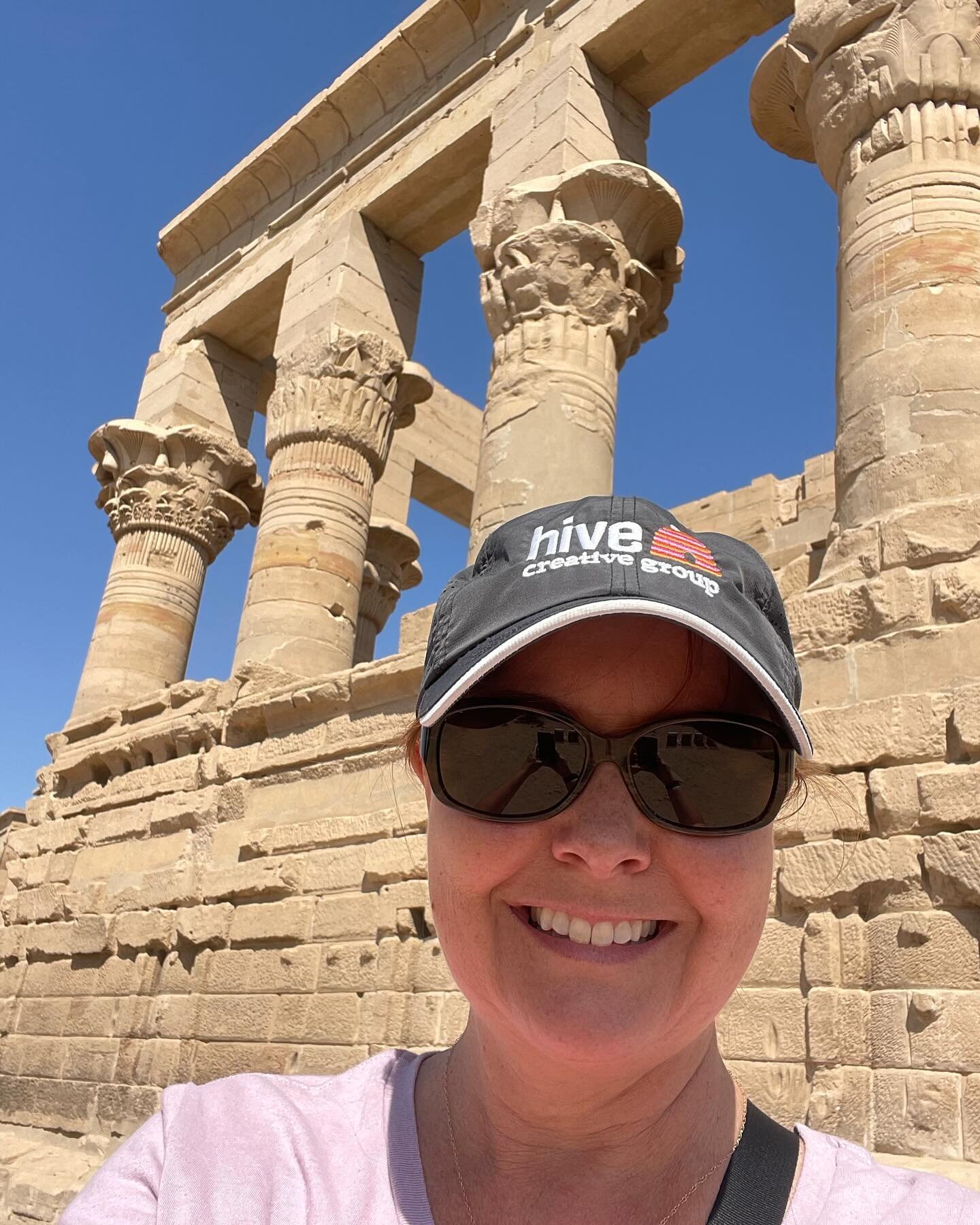 Feels amazing to rep @hivecreativegroup in Aswan, Egypt!!