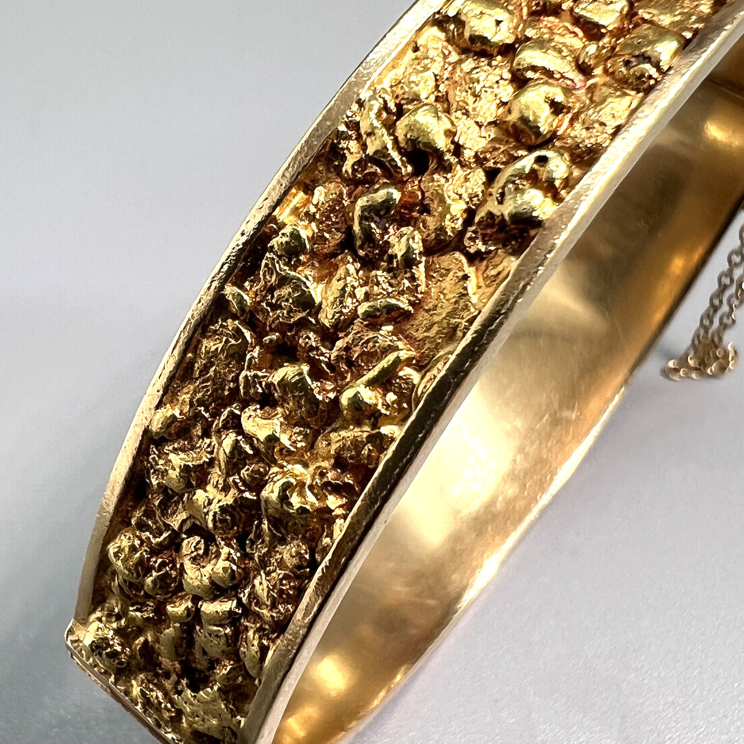 Gold Rush Nugget Bracelet
