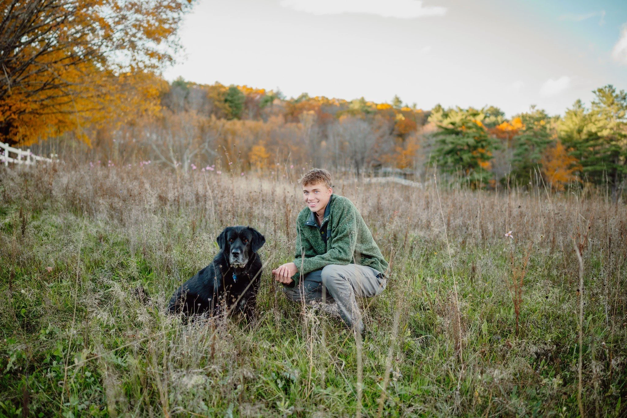 Jacob’s Senior Pictures in Deerfield, Massachusetts