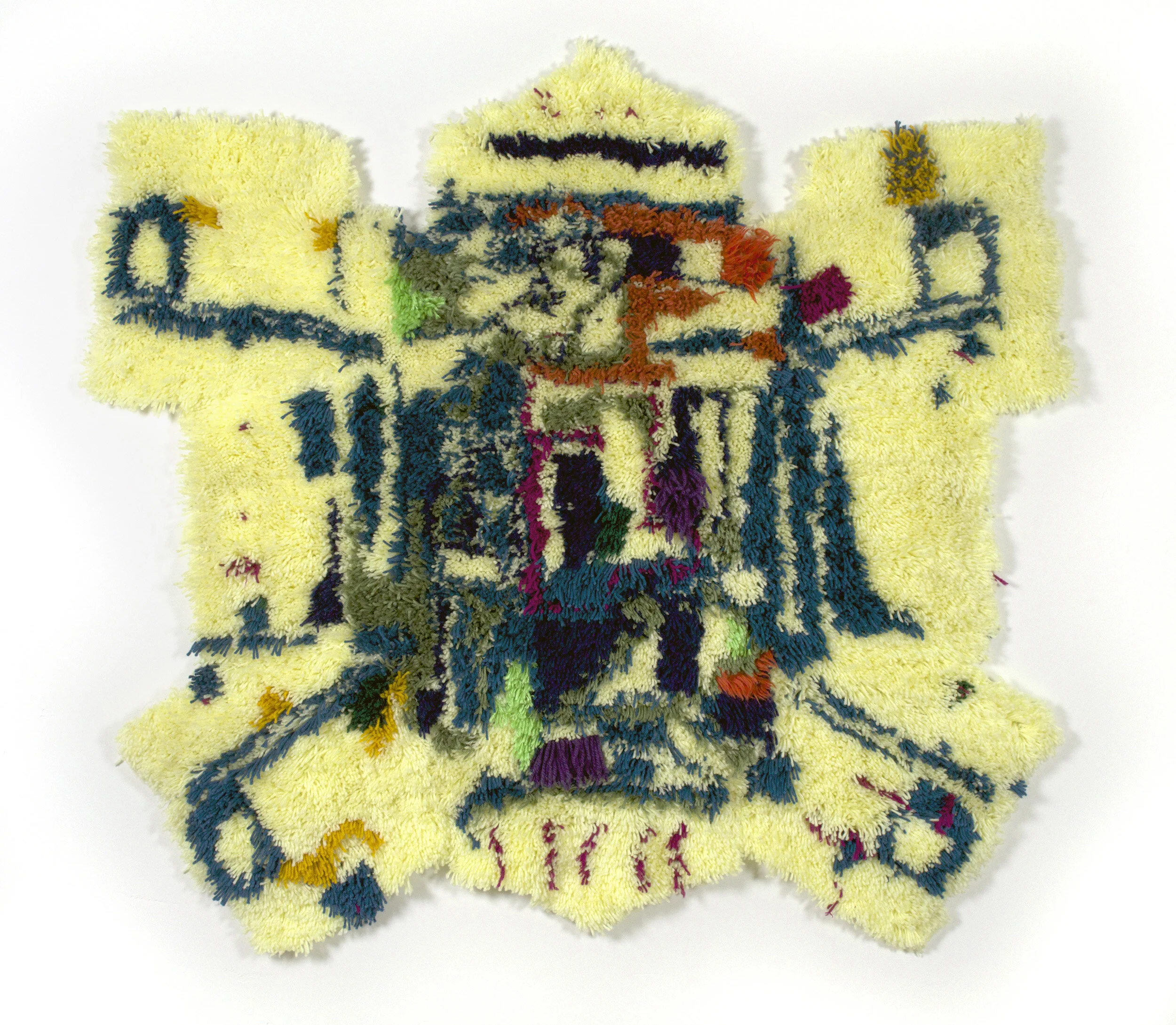 Coffee Table Skin Rug, 2013, 52 x 56 inches