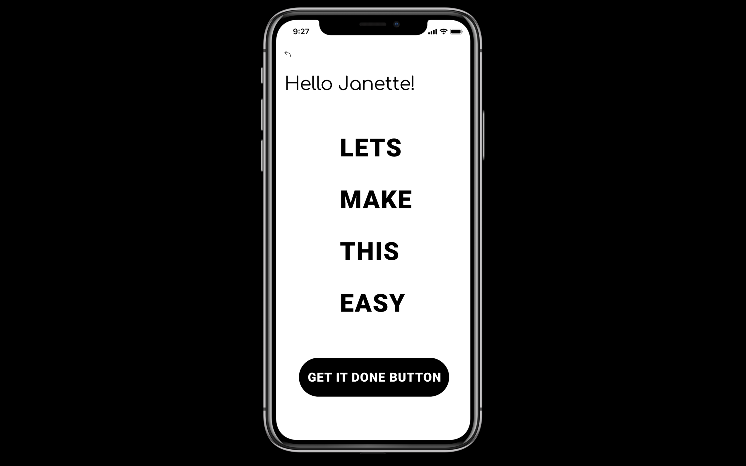 civio.io web app start page with the phrase "Let's make this easy"