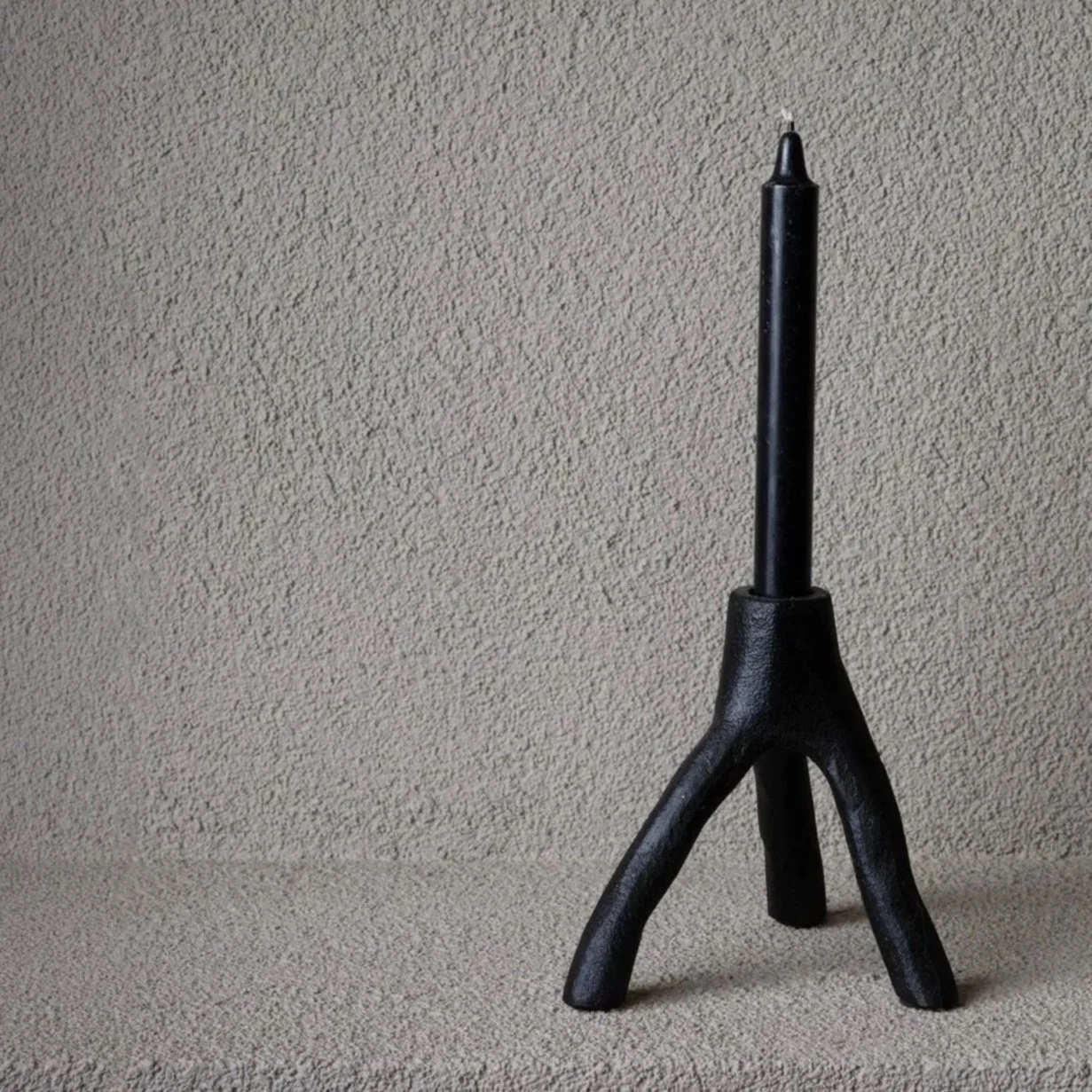 Metallic Candle Holder  Medium