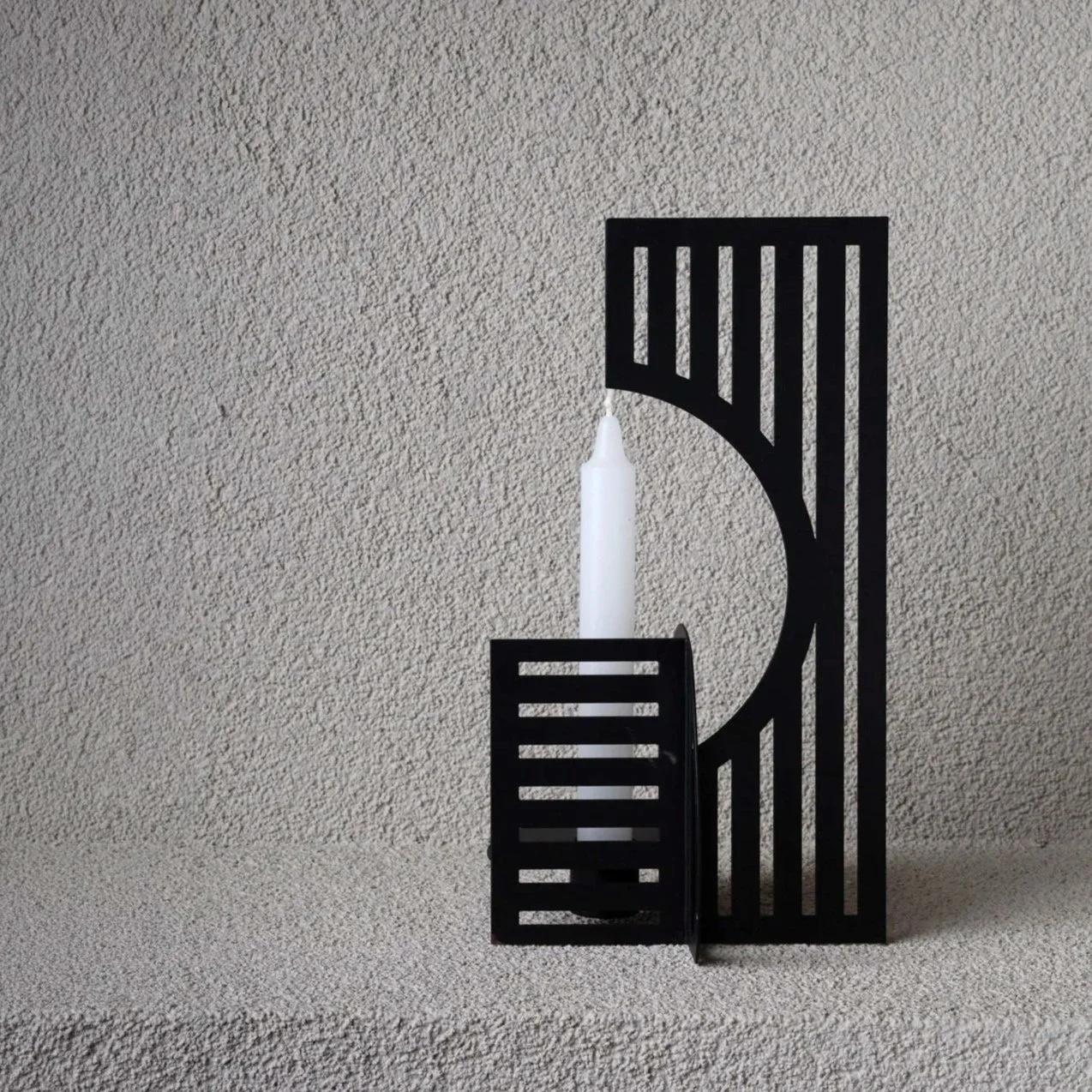 Steel Fashion Candlestick S
