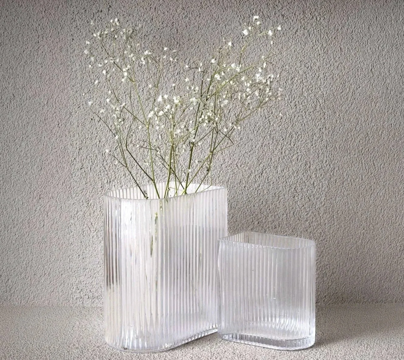 Rigged Clear Vase Large