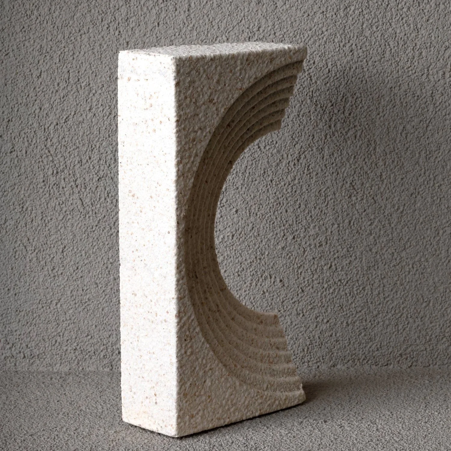 Arched Off white Deco object