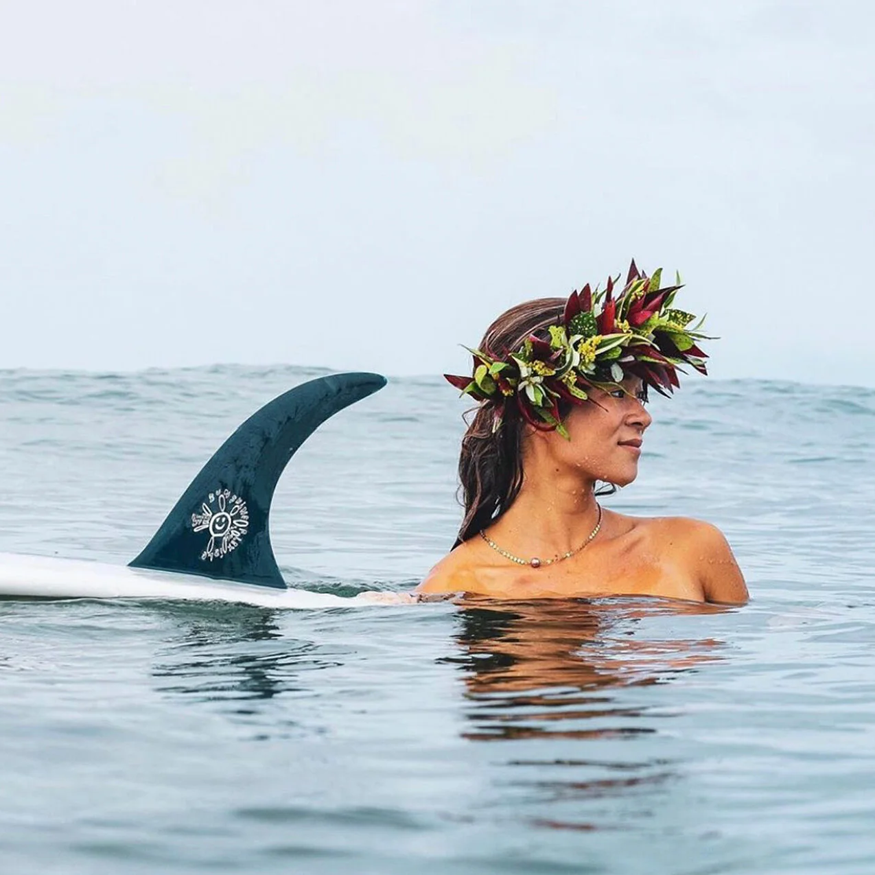 lei po'o by sustainable lei maker Gina of Eco Mindful Lei