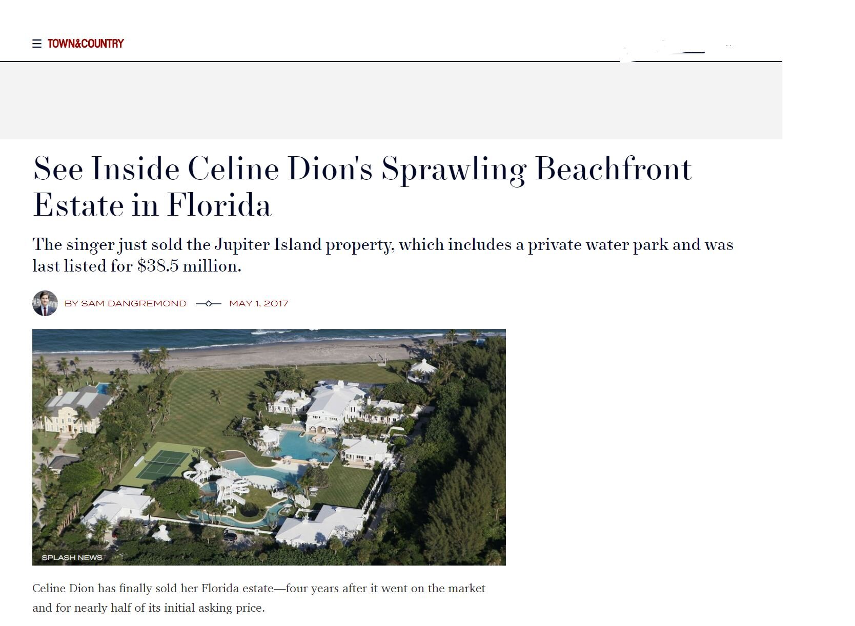 Town and Country Celine May 2017 Page 1.JPG