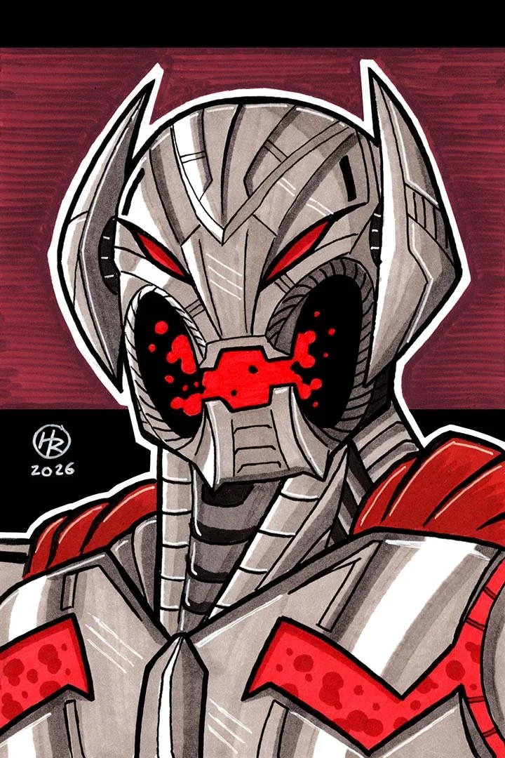 Ultron from Marvel Comics Thor Illustration by Henry Rose