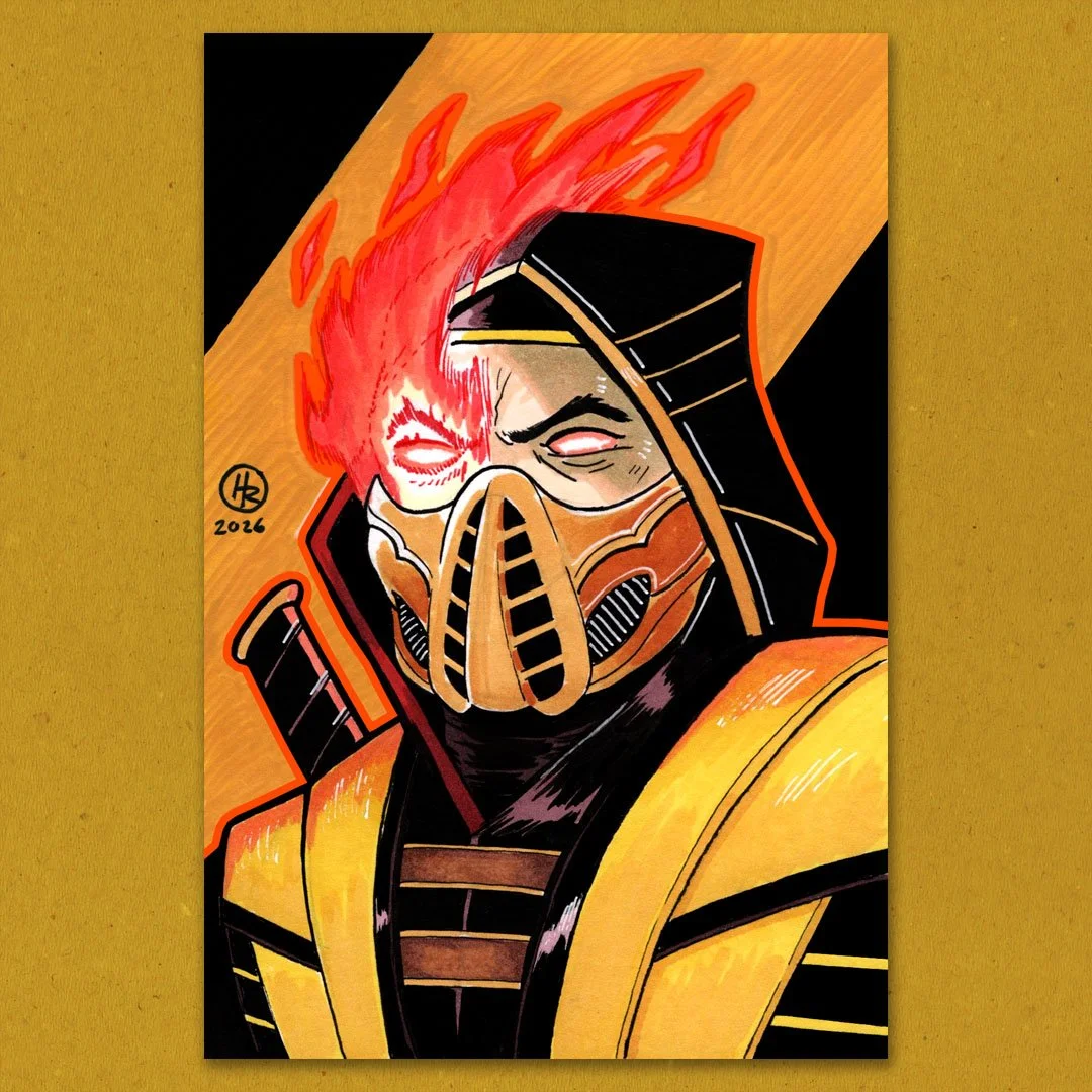 Scorpion-Mortal-Kombat-Original-Artwork-2-Henry-Rose.jpg
