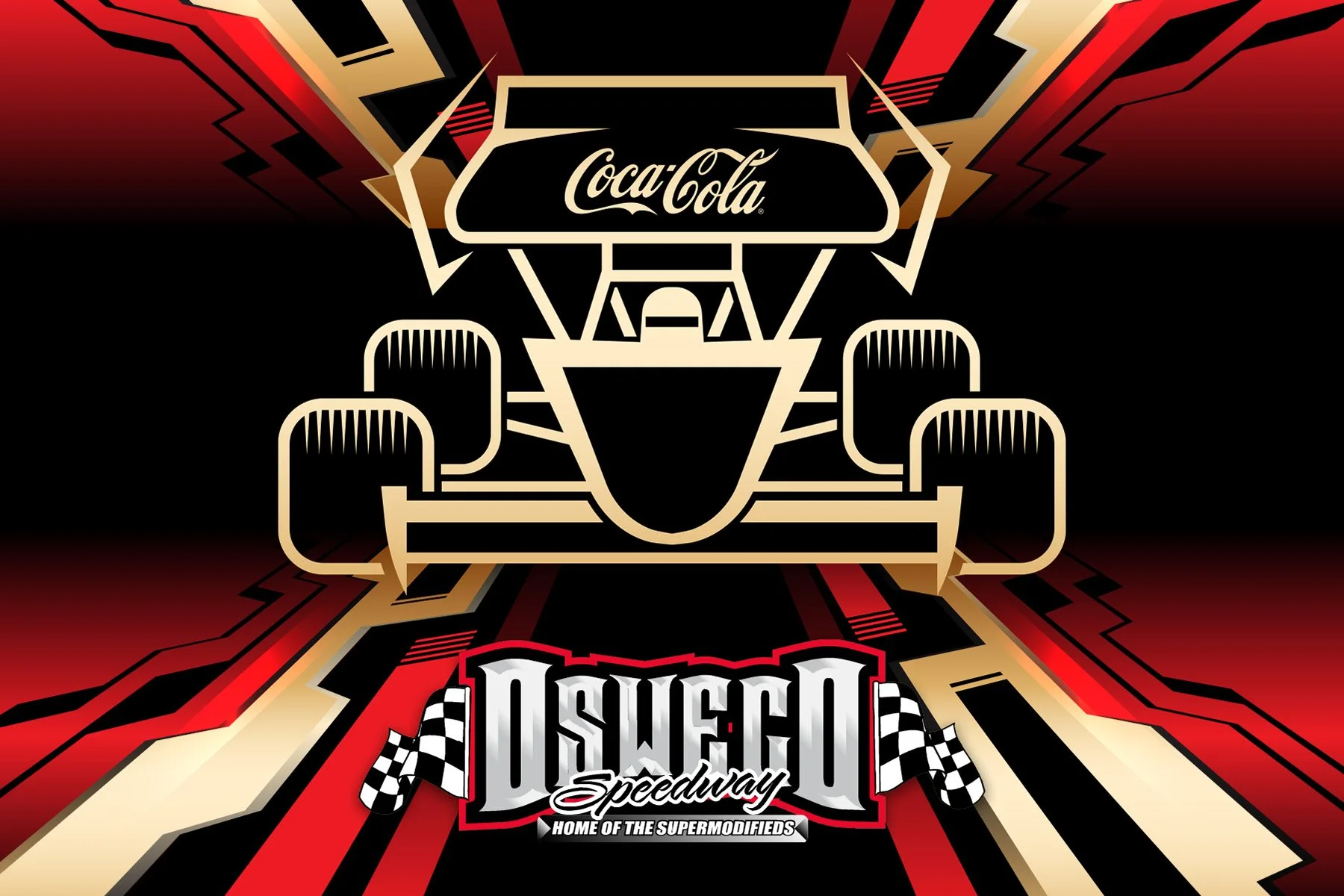 Coca Cola Oswego Speedway // Illustration