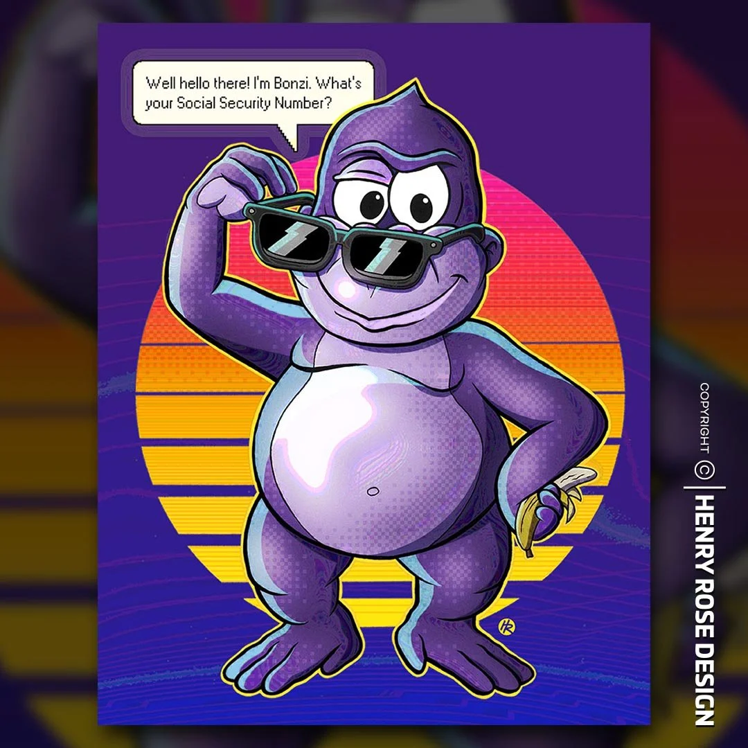 Bonzi Buddy Art Print