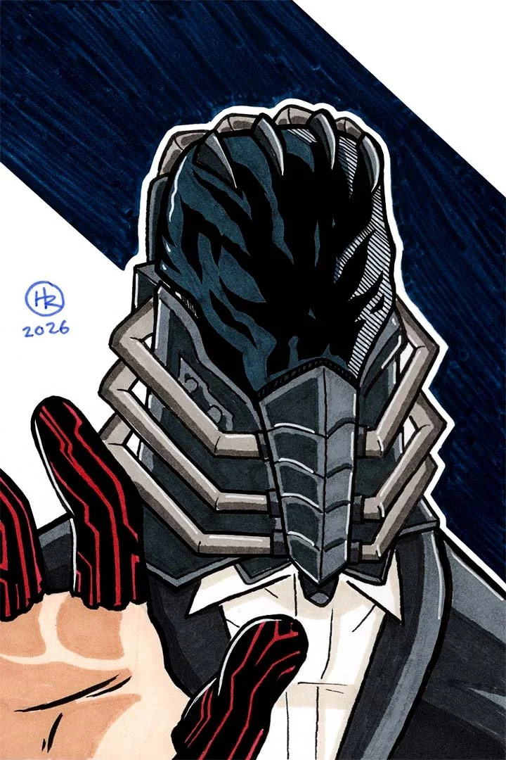 All For One Zen Shigaraki from My Hero Academia Illustration by Henry Rose