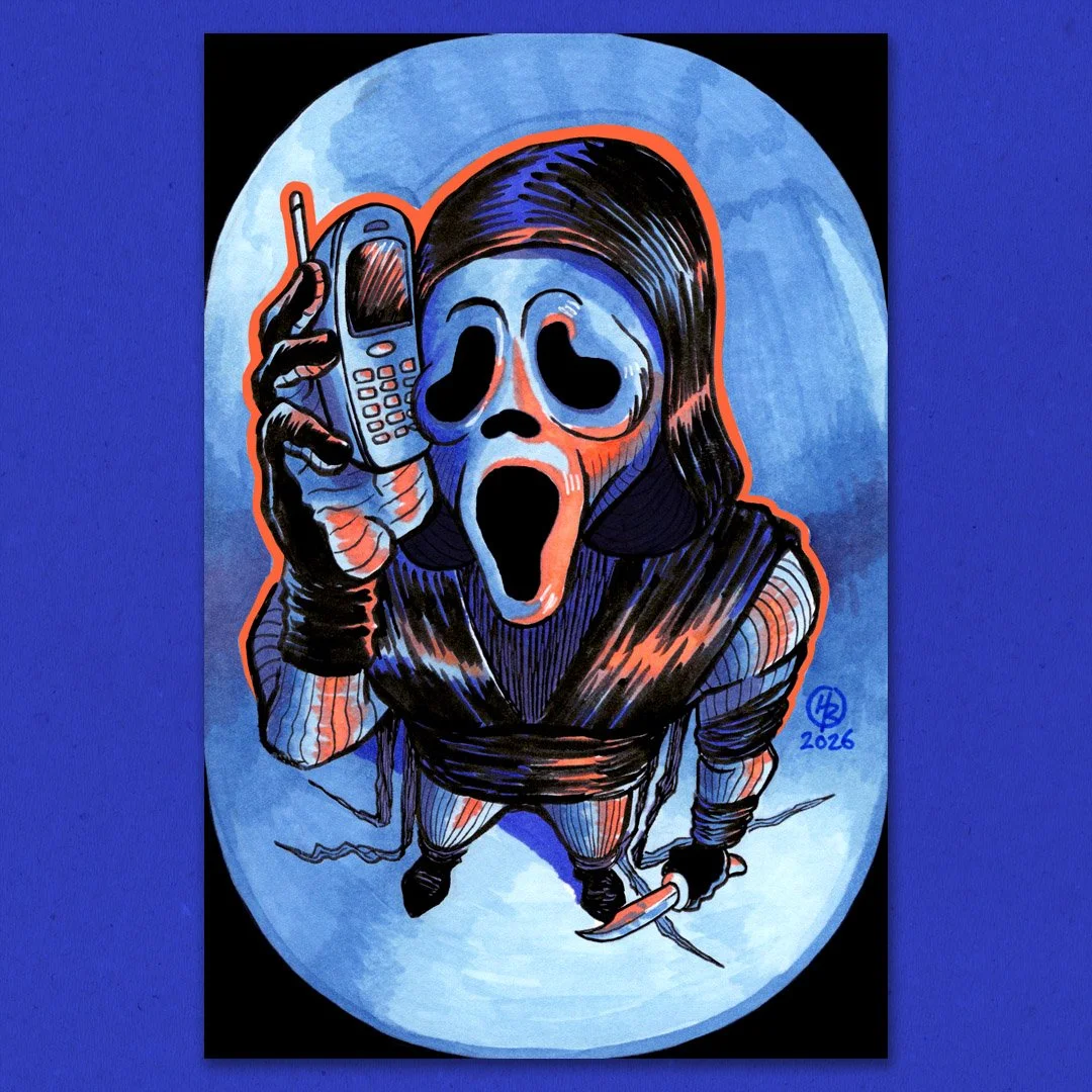Ghostface-Scream-Fisheye-Original-Artwork-2-Henry-Rose.jpg