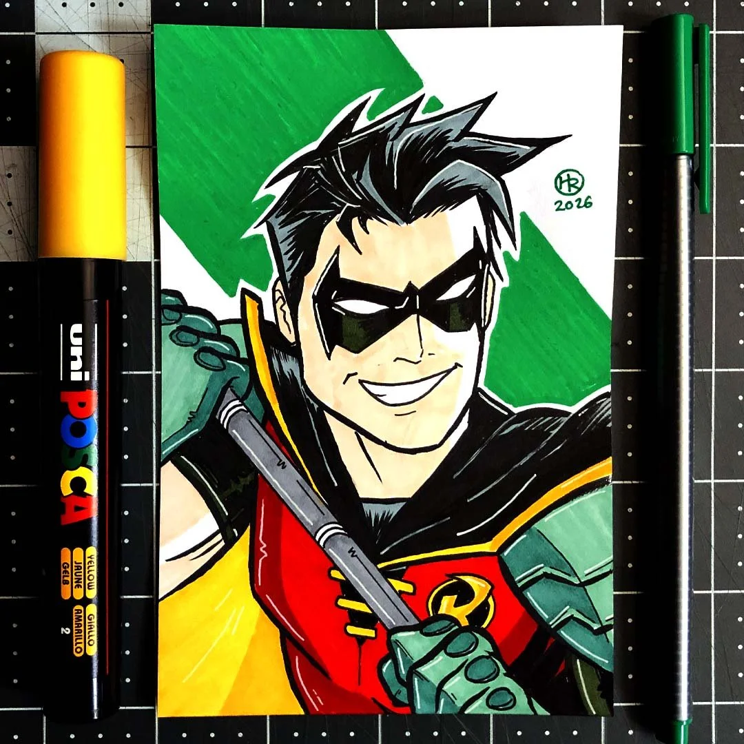 Robin-Tim-Drake-Original-Artwork-Henry-Rose.jpg