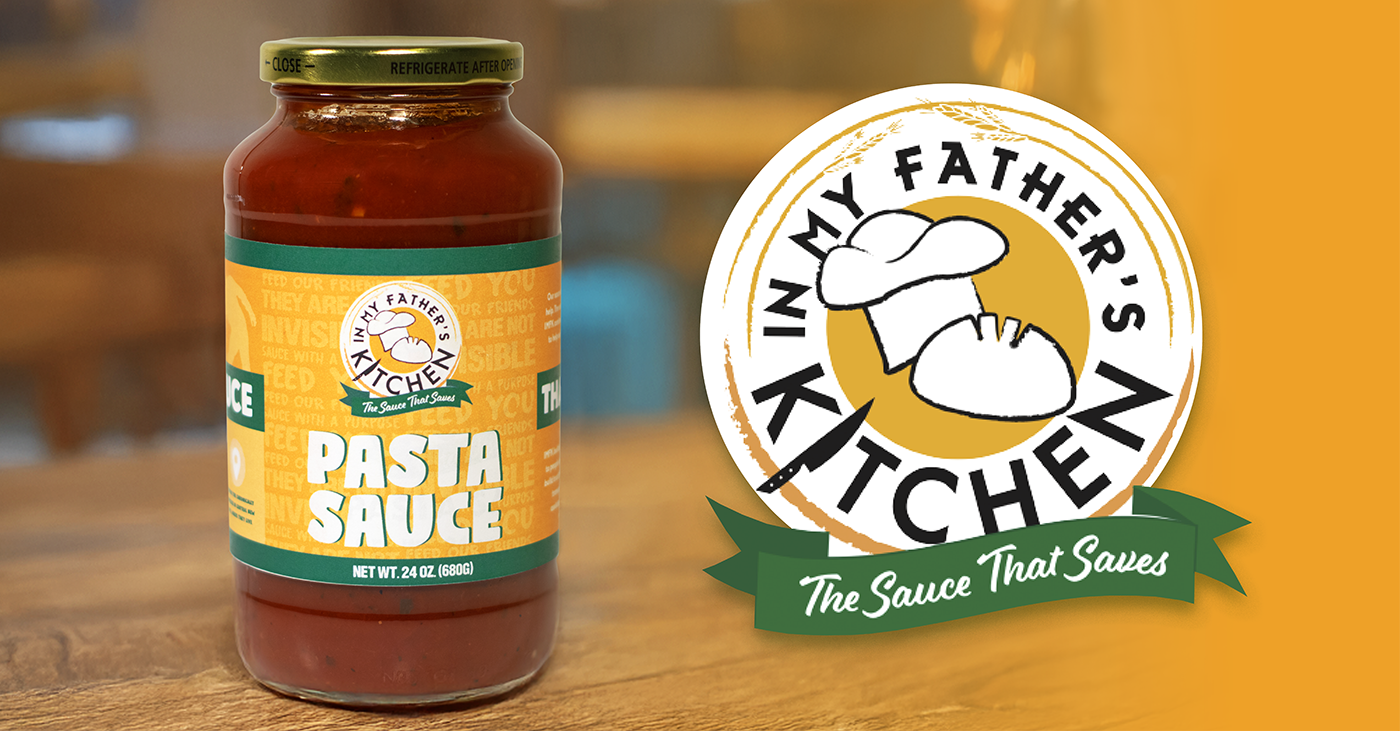 In My Father's Kitchen Banner Henry Rose Design