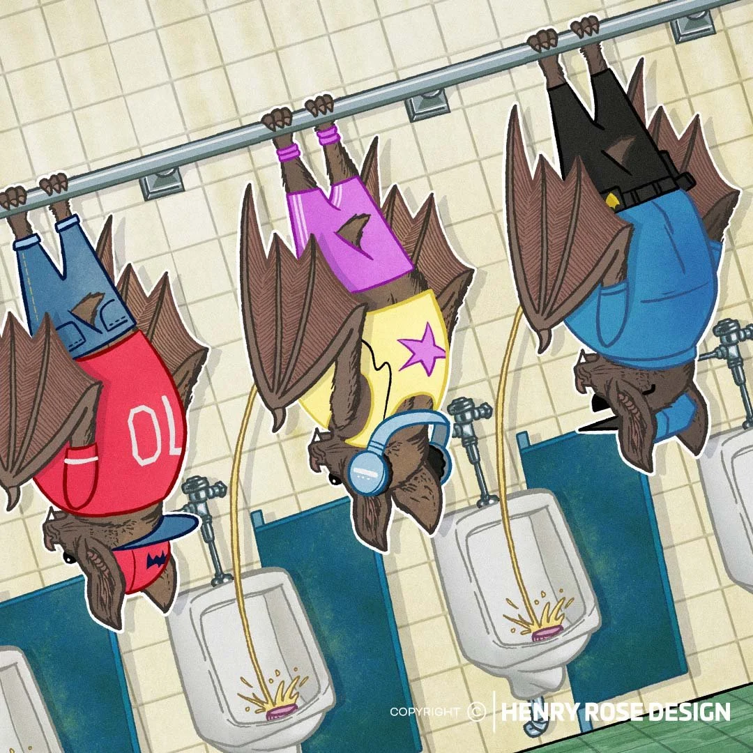 Bats-Peeing-Urinals-Funny-Illustration-Poster-2-Henry-Rose.jpg