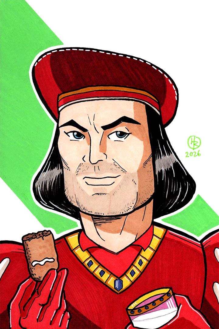 Lord Farquaad from Shrek Illustration by Henry Rose