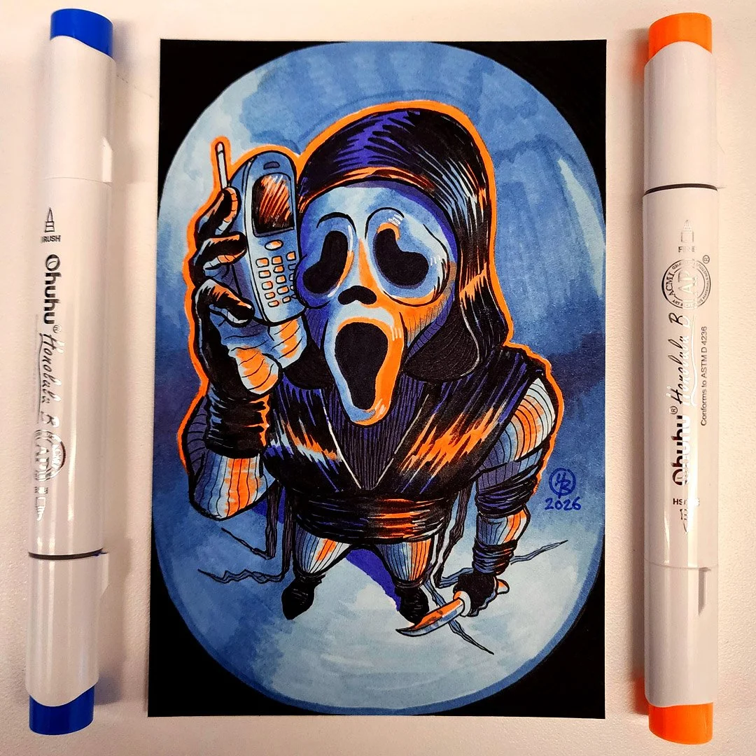 Ghostface-Scream-Fisheye-Original-Artwork-1-Henry-Rose.jpg