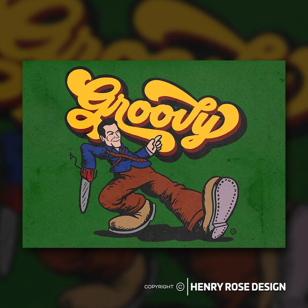 Groovy Art Print