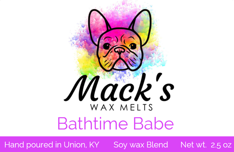 Bathtime Babe wax melt