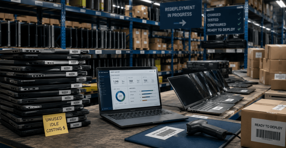 The ROI of Laptop Warehousing and Redeployment: Why Companies Need to Stop Buying Laptops They Already Own