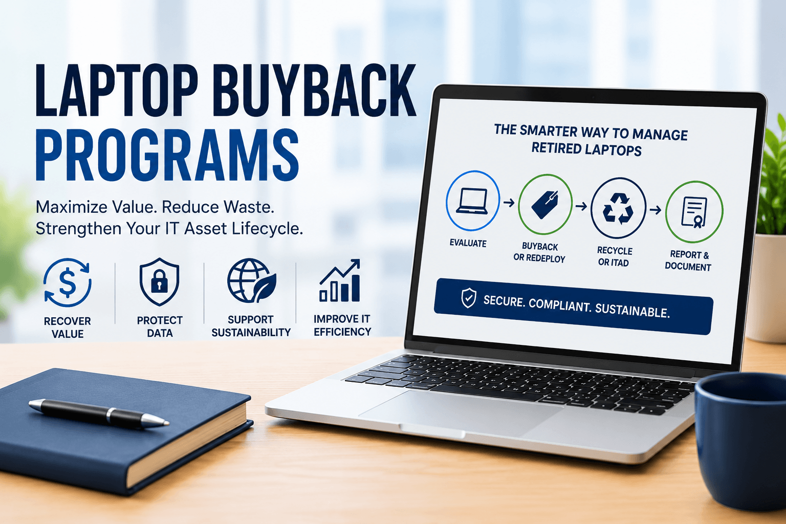 Laptop Buyback Programs: How to Maximize Value Throughout the IT Asset Lifecycle