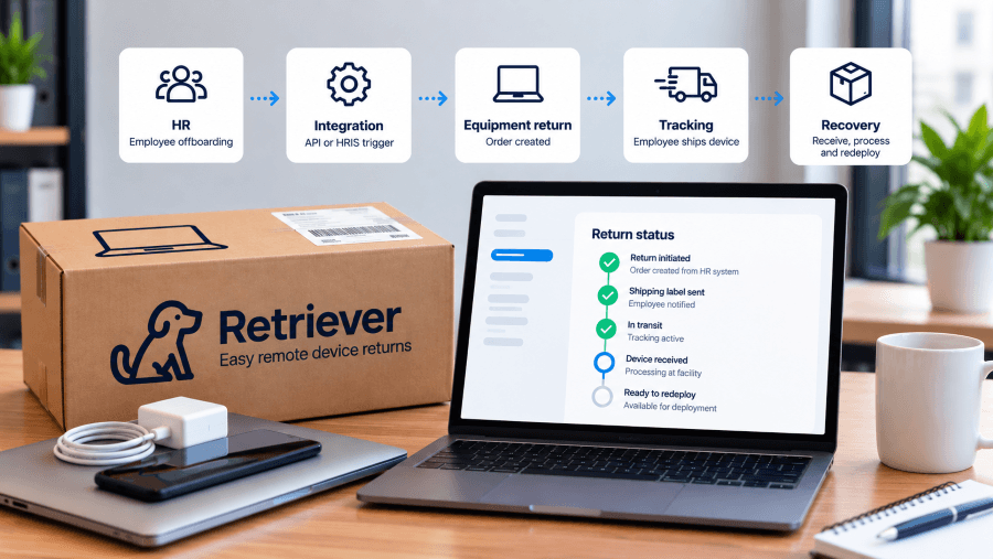 How to Automate Employee Equipment Returns With HR and IT Integrations