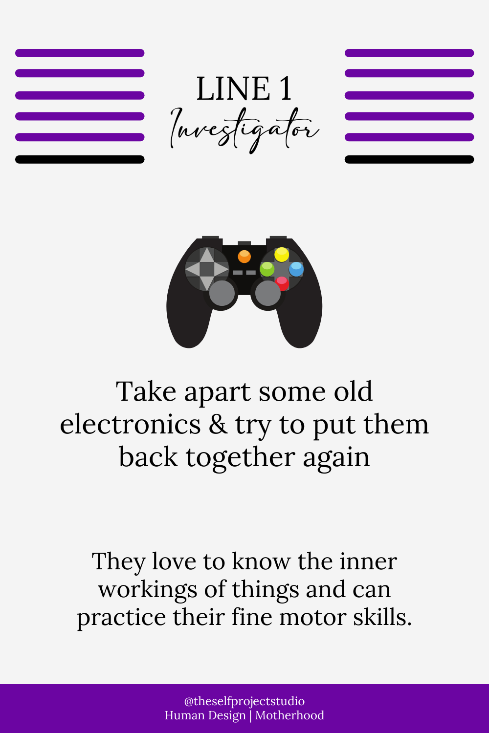 Activities for kids based on their Human Design profile line — Kristy  Martin Creative