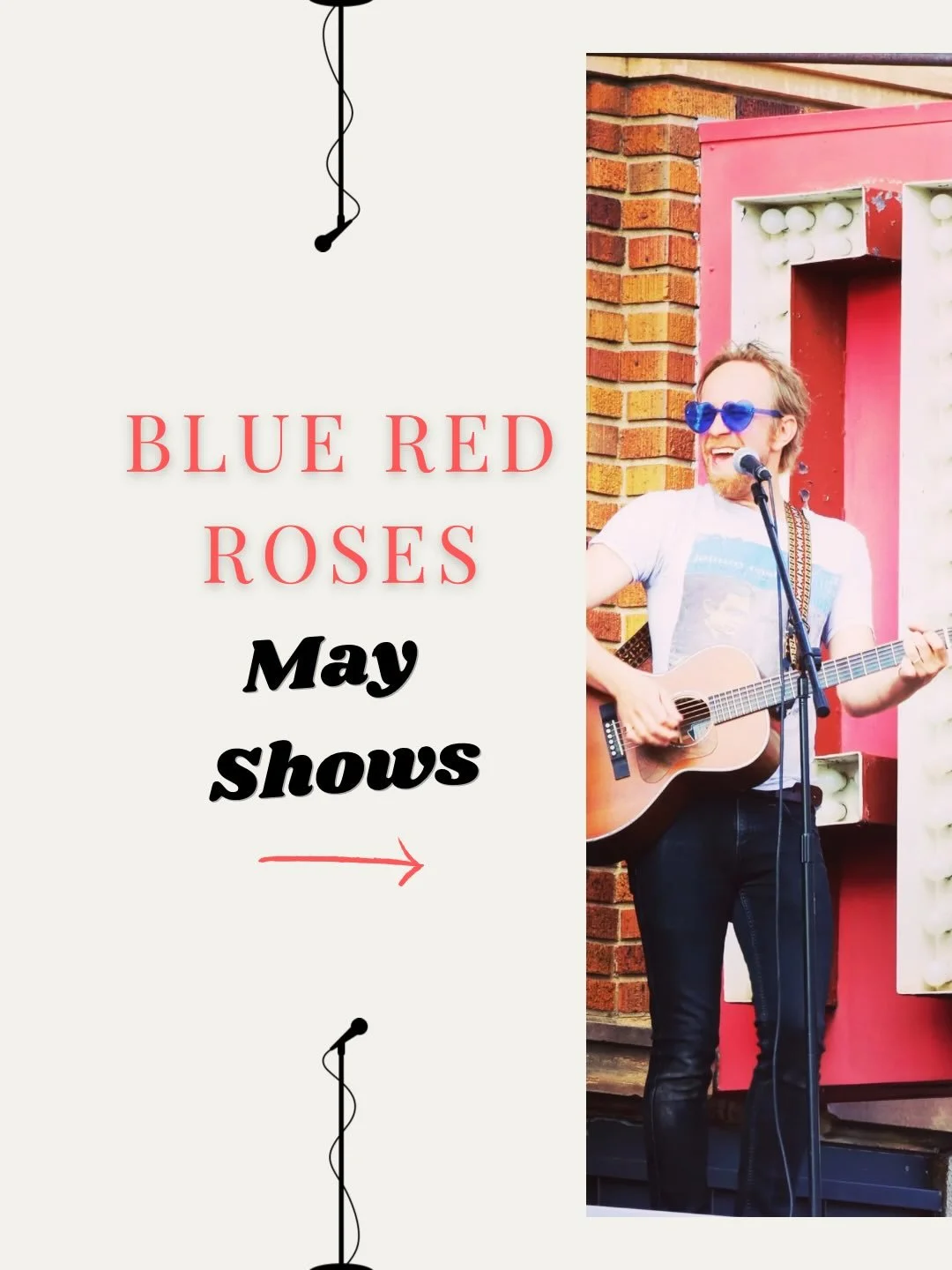 May we see many of you this May ☀️ Here&rsquo;s where to catch us:

🌹 May 16: @1910siphouse 4-7 pm 

🌹 May 30: @22northmenbrewingco 5:30-8:30 pm

#acousticduo #livemusicminnesota #throwbackmusic